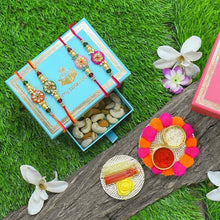 Load image into Gallery viewer, My Beautiful Kundan Rakhi Box