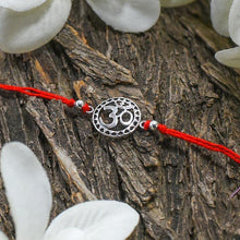 Load image into Gallery viewer, OM Silver Rakhi