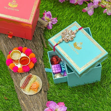 Load image into Gallery viewer, Elegant Zinnia Rakhi Box