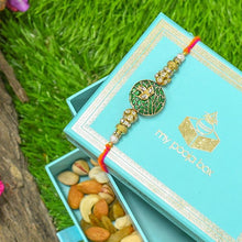 Load image into Gallery viewer, Emerald Green Bhaiya Rakhi Box