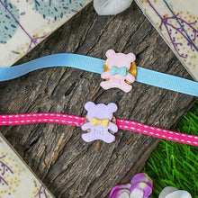 Load image into Gallery viewer, Mr. Teddy Bear Kids Rakhi (Set of 2)