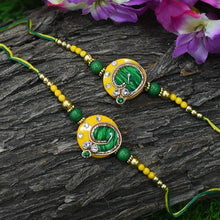 Load image into Gallery viewer, Elegant Beaded Rakhi
