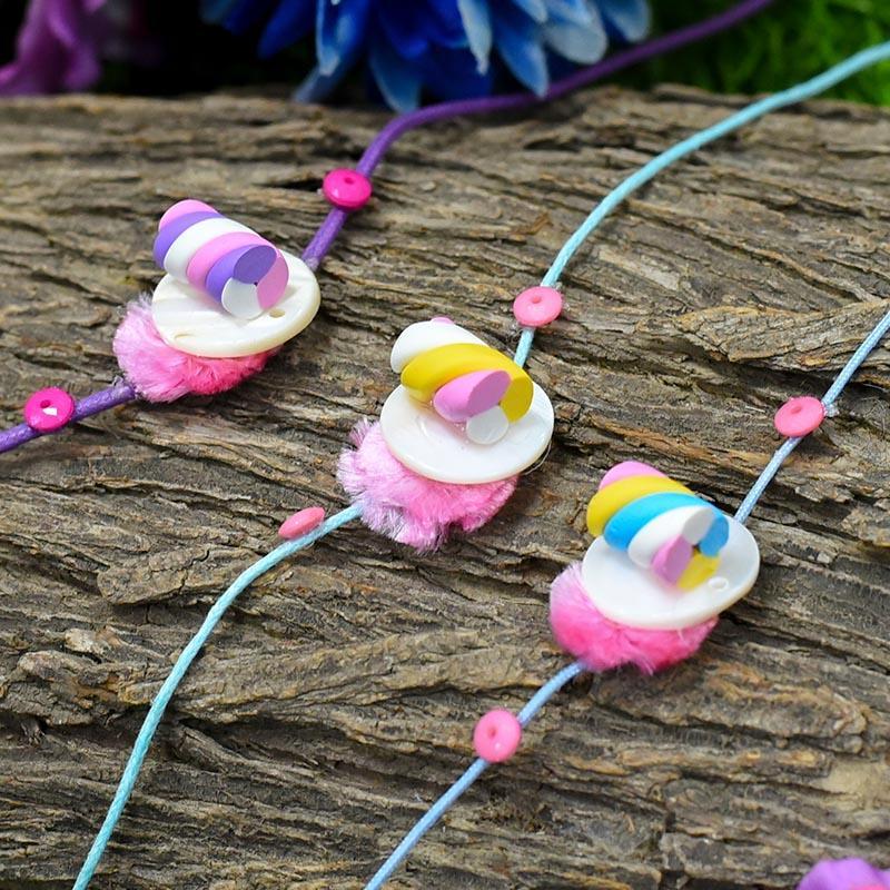 Marshmallow Kids Rakhi (Set of 3)