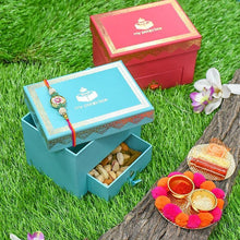 Load image into Gallery viewer, Hand Painted Bhaiya Rakhi Box
