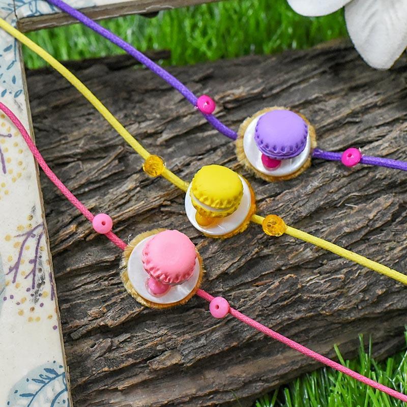 Macaron Kids Rakhi (Set of 3)