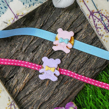 Load image into Gallery viewer, Mr. Teddy Bear Kids Rakhi (Set of 2)
