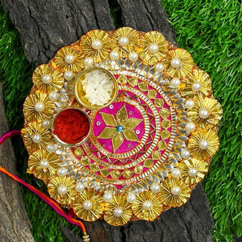 Gota Patti Puja Thali