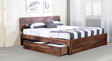 गैलरी व्यूवर में इमेज लोड करें, Wood Bed with Storage
