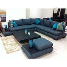 Load image into Gallery viewer, Six Seater L Shape Sofa Set
