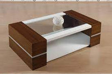 Load image into Gallery viewer, Designer wooden center table
